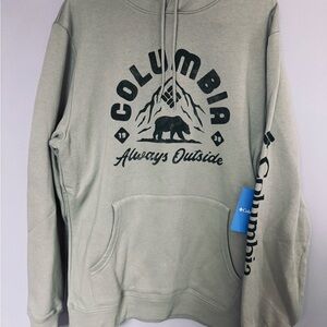 NWT Columbia Men's Green Hoodie